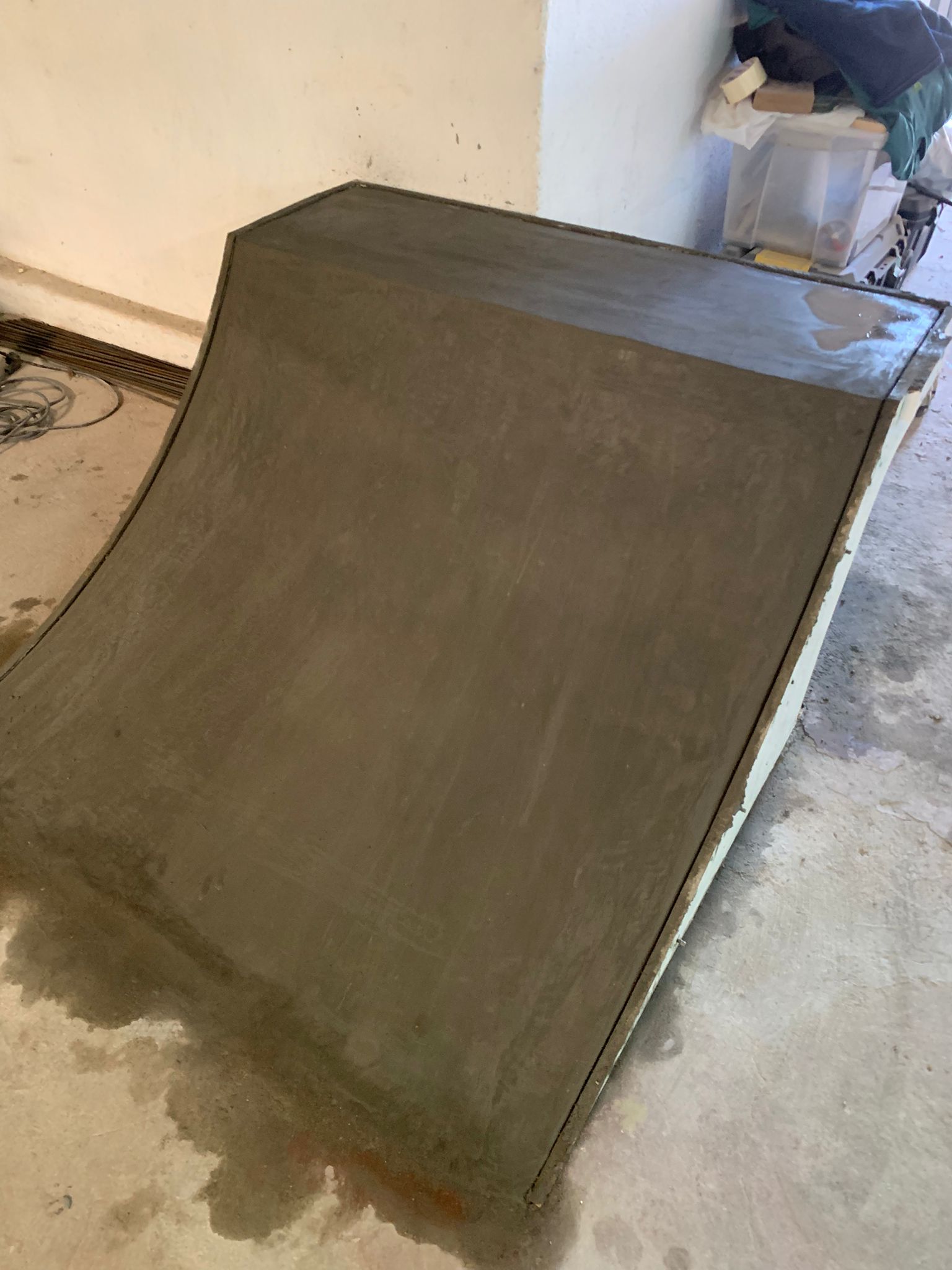 Fase intermédia de construção DIY